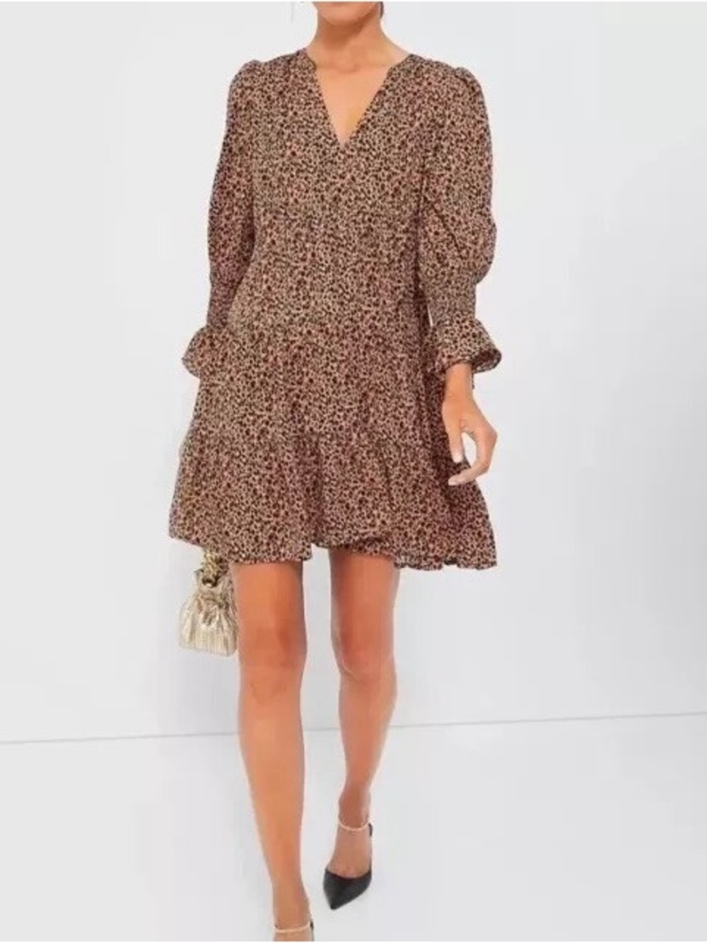 Pomander Place Tuckernuck Leopard Kenzo Dress L